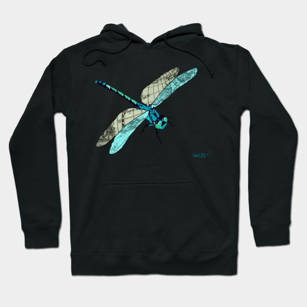 Dragonfly Hoodie by szartwork